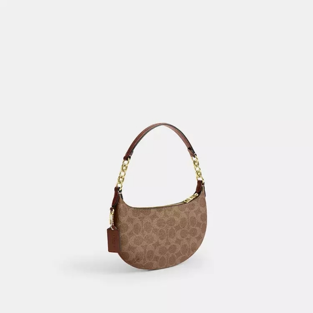 New! Coach Mini Payton BagIn Signature Canvas - Picture 2 of 8